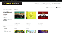 Desktop Screenshot of churchgalleries.com